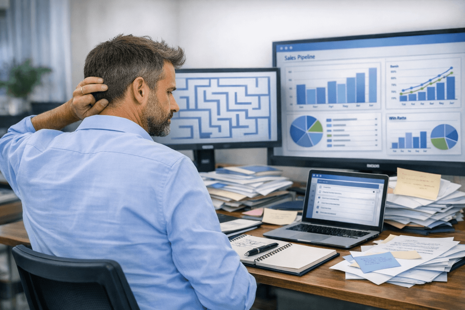 CLient en difficulté car trop d'informations